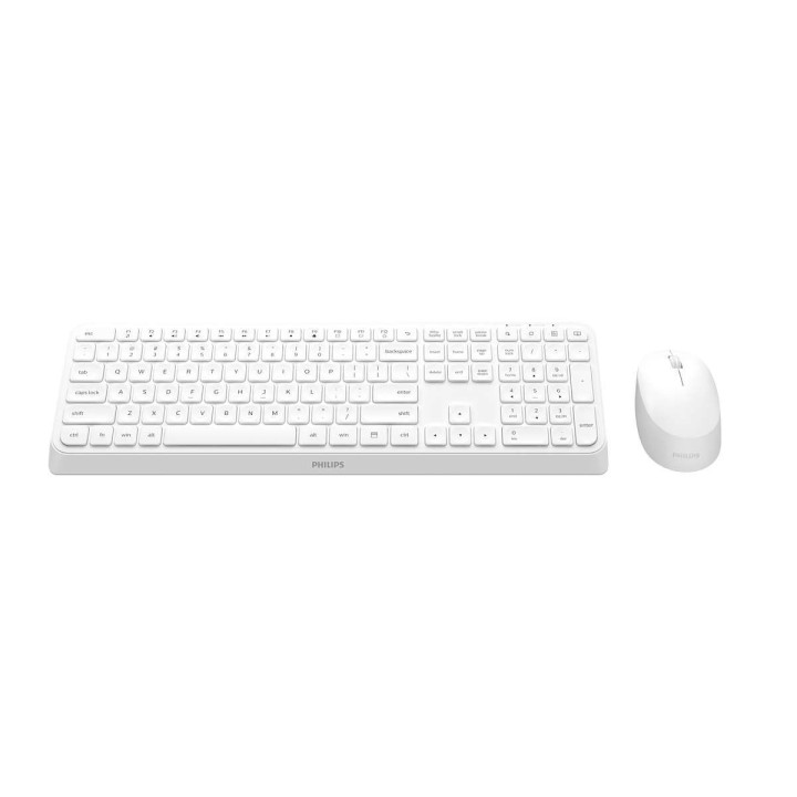 PHILIPS KEYBOARD   MOUSE WIRELESS COMBO BIANCH